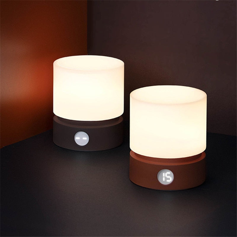 Cordless Table Lamp with Long Battery Life and Adjustable Brightness