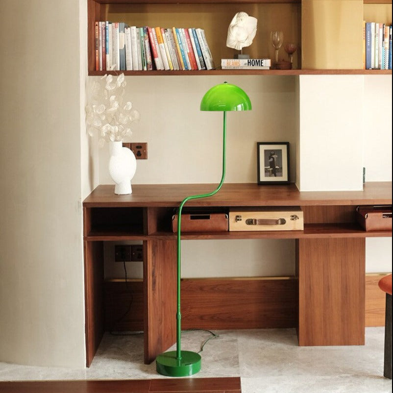 Floor Lamp Organic Inspiration Quality Craftsmanship Green White Tricolor Light