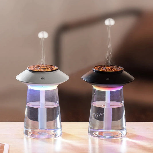 760ml USB Rechargeable Ultrasonic Mist Maker for Interior_Lamp