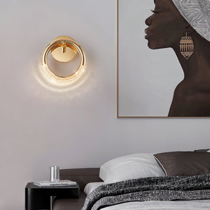 Adaptable Angle Rotatable Wall Lamp - Luxurious Metallic Design