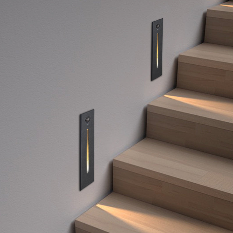 Ambient Glow Wall Light - Modern Stylish Spaces - Black White Light Grey - Indoor Outdoor - Waterproof - Aluminum - IP65
