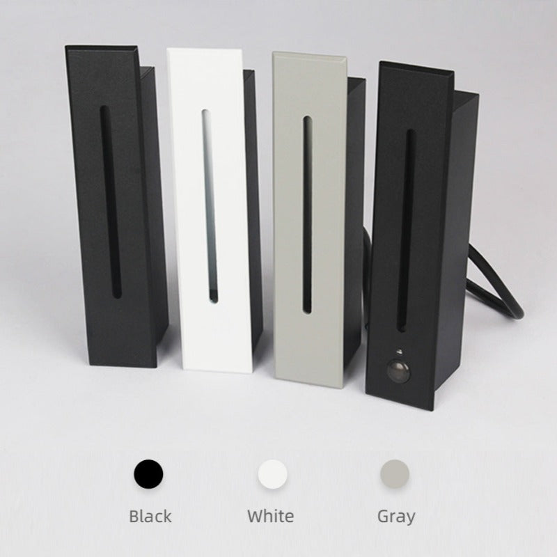Ambient Glow Wall Light - Modern Stylish Spaces - Black White Light Grey - Indoor Outdoor - Waterproof - Aluminum - IP65