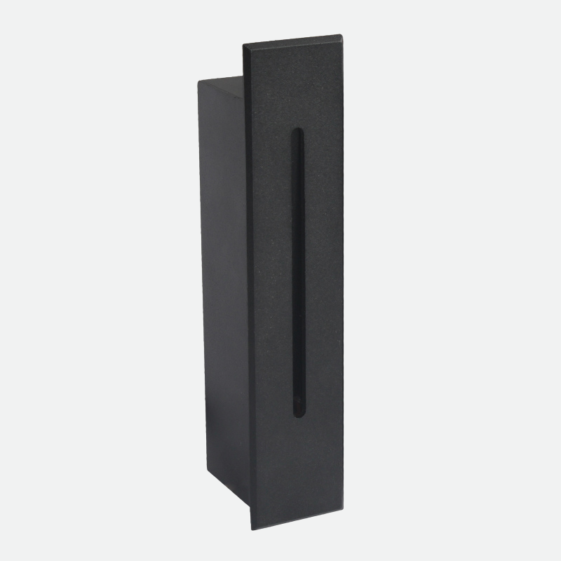Ambient Glow Wall Light - Modern Stylish Spaces - Black White Light Grey - Indoor Outdoor - Waterproof - Aluminum - IP65
