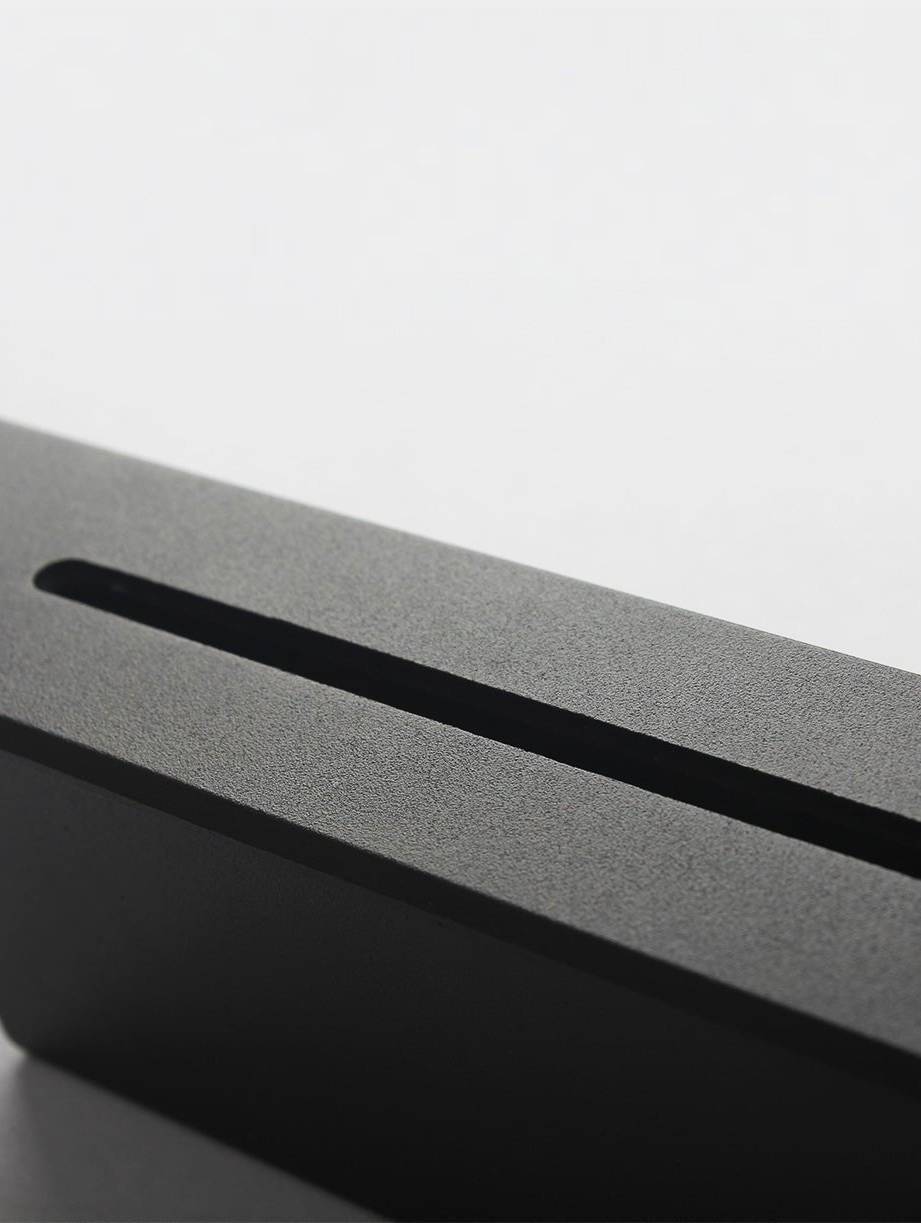 Ambient Glow Wall Light - Modern Stylish Spaces - Black White Light Grey - Indoor Outdoor - Waterproof - Aluminum - IP65