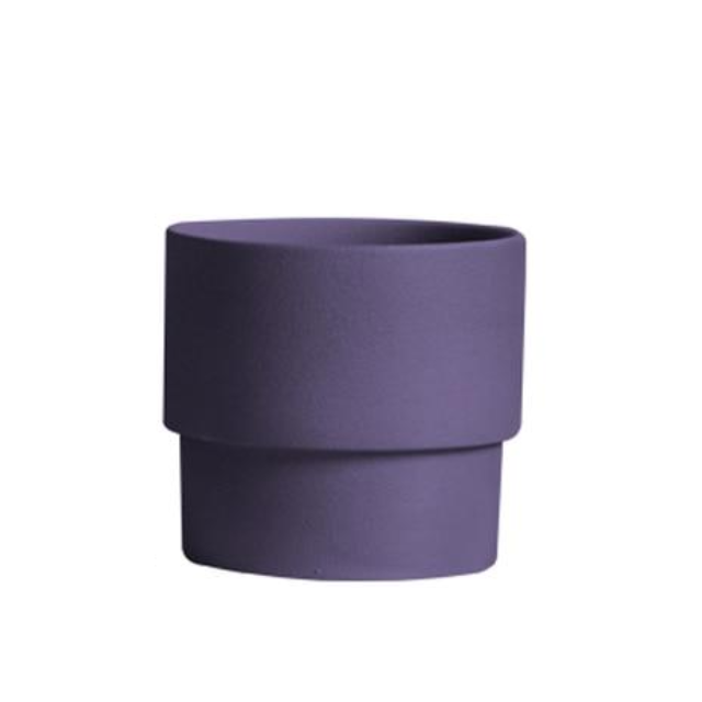 Bright Porcelain Stackable Flowerpot Planters