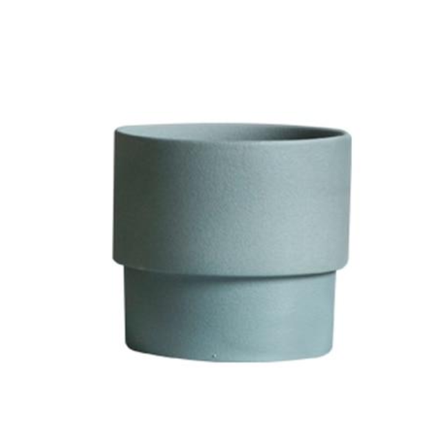 Bright Porcelain Stackable Flowerpot Planters
