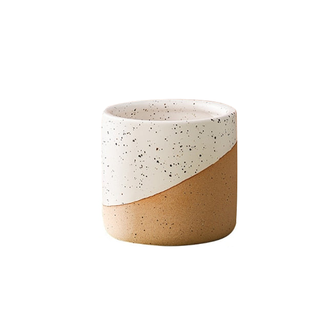 Ceramic Flowerpot in Linen - Small, Medium, Large