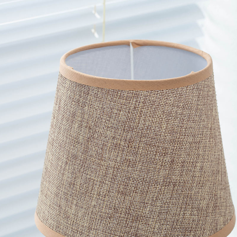Contemporary Fabric Lampshade for Desk or Nightstand
