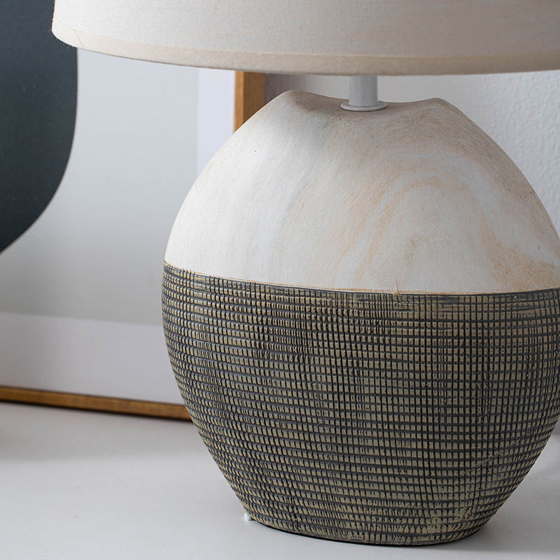 Contemporary Lampshade Table Lamp for Living Room and Bedroom