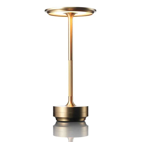 Contemporary LED Desk Light - Wireless Ambiencelight - Rechargeable - Touch Control - Energy-saving