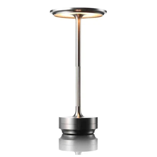 Contemporary LED Desk Light - Wireless Ambiencelight - Rechargeable - Touch Control - Energy-saving