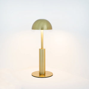 Cordless Rechargeable Table Lamp with Unique Sculptural Design