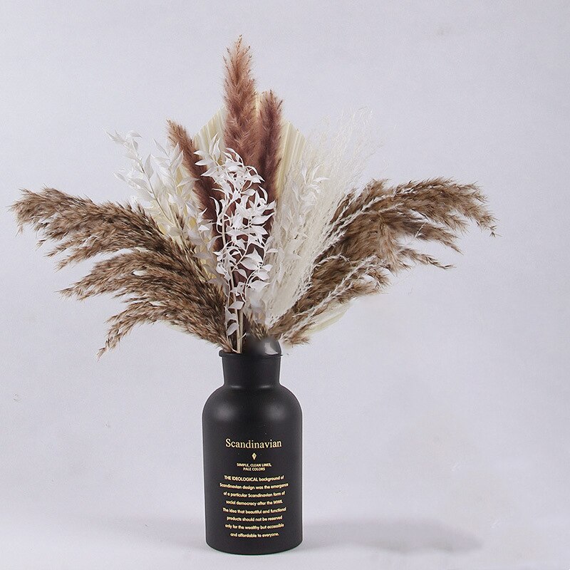 Dried Pampas Grass Flowers Set - 30-Piece Interior Decoration Kit