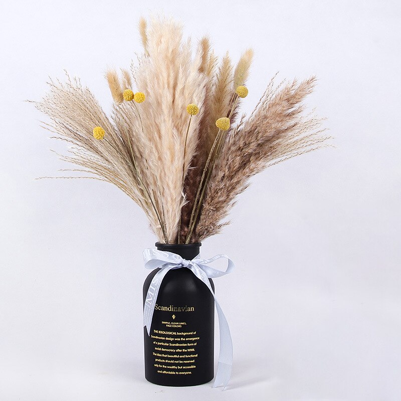 Dried Pampas Grass Flowers Set - 30-Piece Interior Decoration Kit