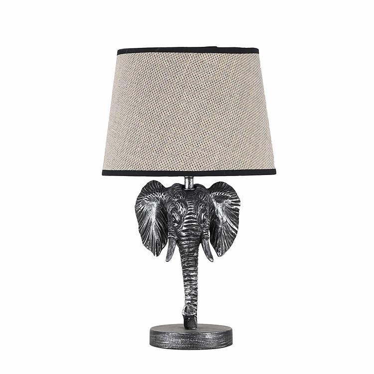 Elephant Design Lamp with Rechargeable Battery