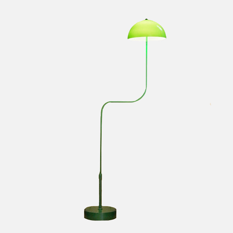 Floor Lamp Organic Inspiration Quality Craftsmanship Green White Tricolor Light