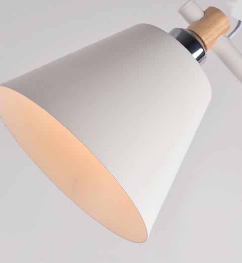 Floor Lamp with Marble Base and Versatile Lighting