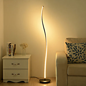 Floor Lamp with Remote Control and 3 Light Temperatures