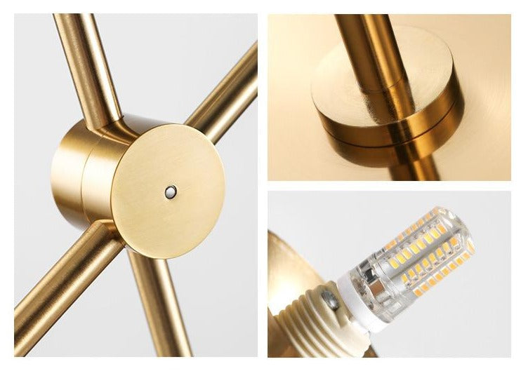 Floor Lamp with Rotative Adjustment and Plug-in Installation