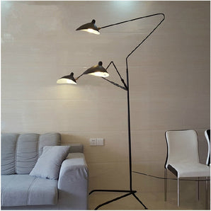 Floor Lamp with Tripod Base and Directional Light