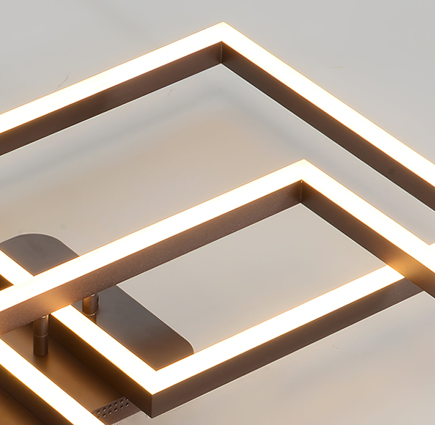 Geometric Aluminum Pendant Light with LED Technology - Modern Artistic Design