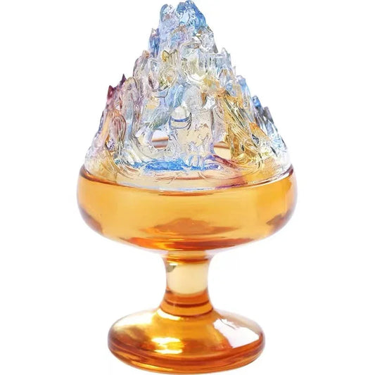 Glass Incense Burner for Zen Home Decor