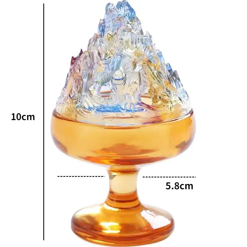 Glass Incense Burner for Zen Home Decor