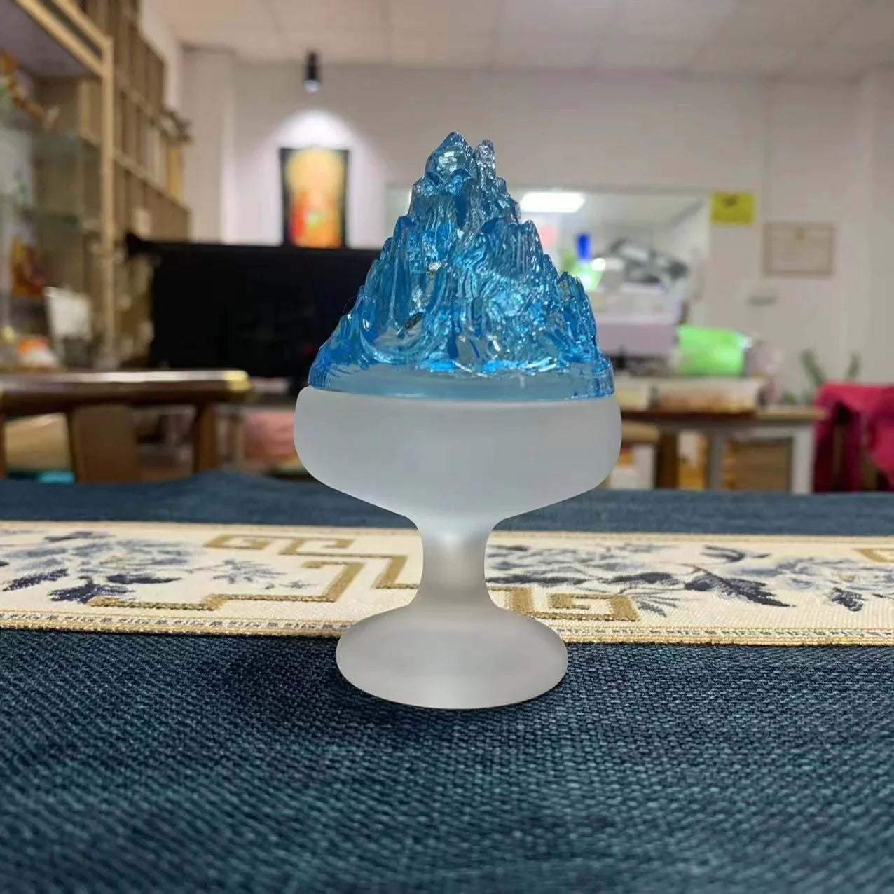 Glass Incense Burner for Zen Home Decor
