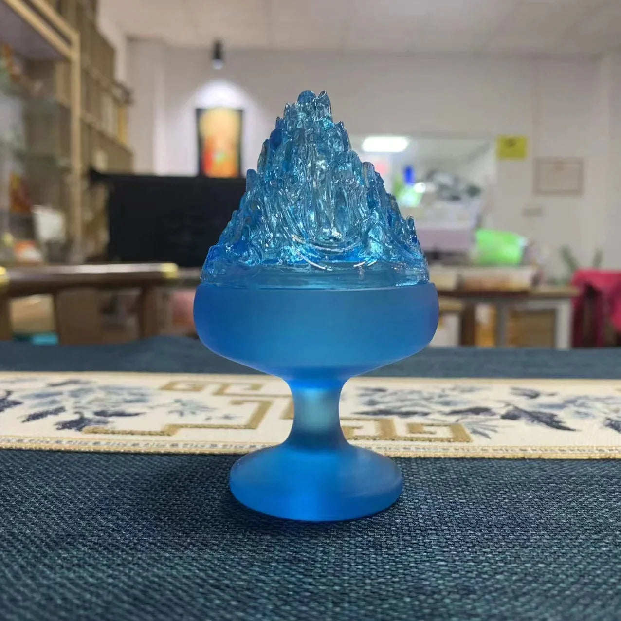 Glass Incense Burner for Zen Home Decor