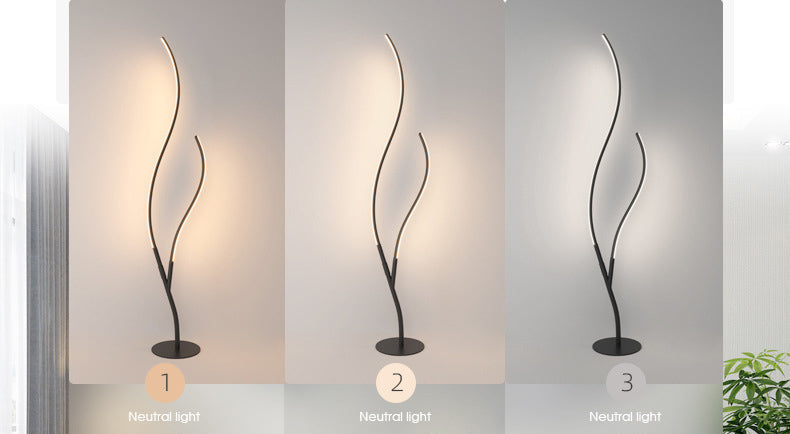 Interior Lamp with Remote Control and Adjustable Temperatures