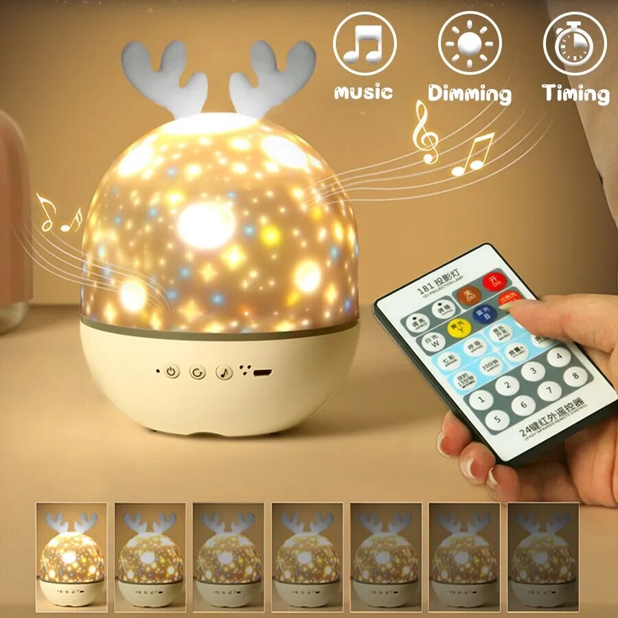 Kids Starry Sky Nightlight Projector