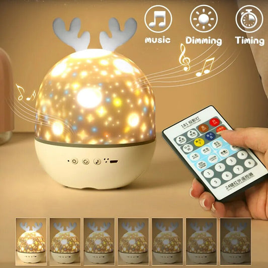 Kids Starry Sky Nightlight Projector