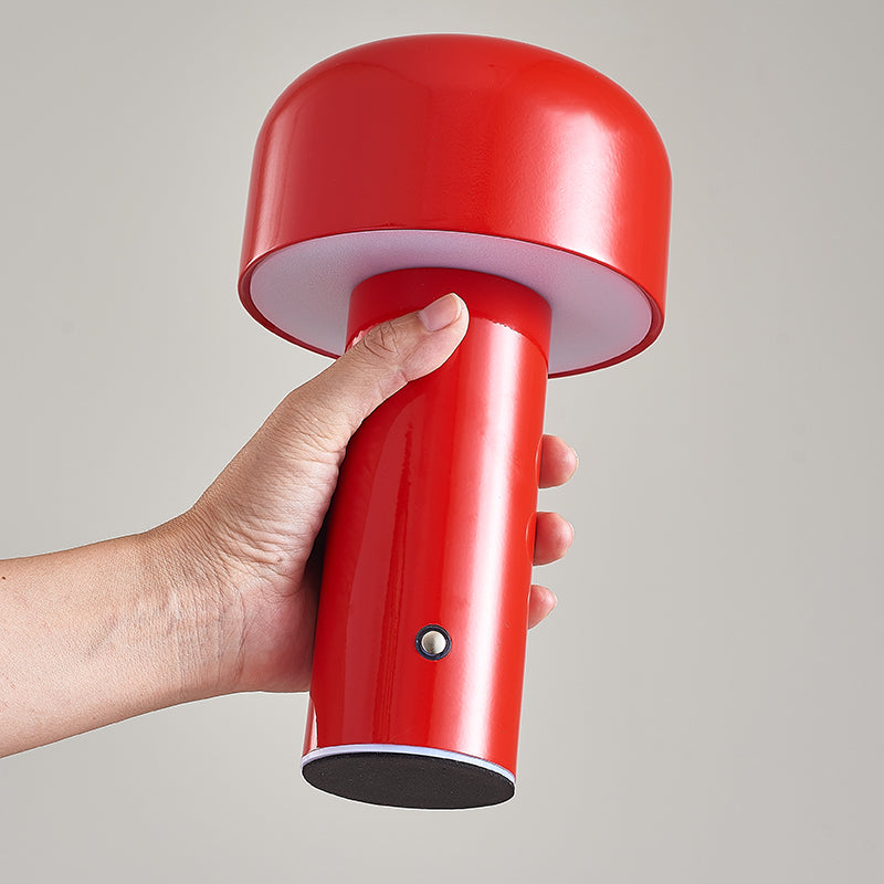 LED Cordless Table Lamp with Unique Mushroom Design