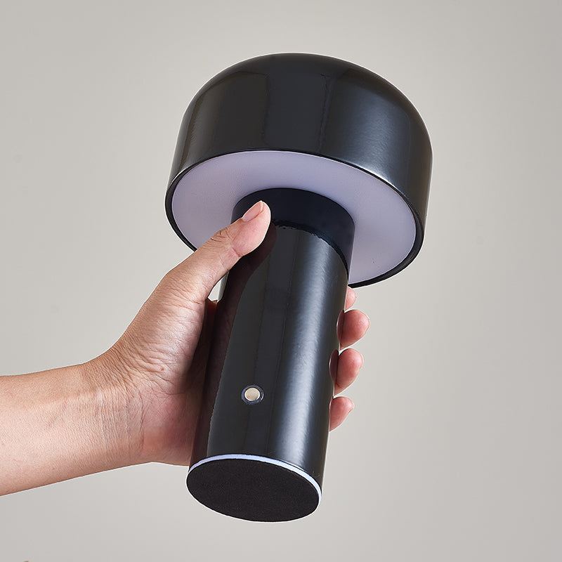 LED Cordless Table Lamp with Unique Mushroom Design