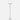 LED Floor Lamp Amber Clear Gray with Downward Shade for Focused Illumination