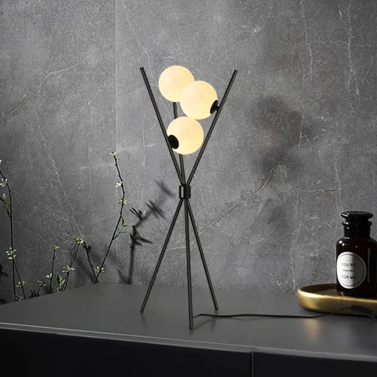LED Moonlamp Table Floor Modern Living Room Lighting