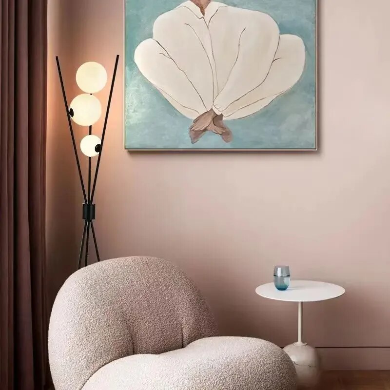 LED Moonlamp Table Floor Modern Living Room Lighting