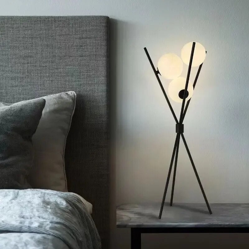 LED Moonlamp Table Floor Modern Living Room Lighting