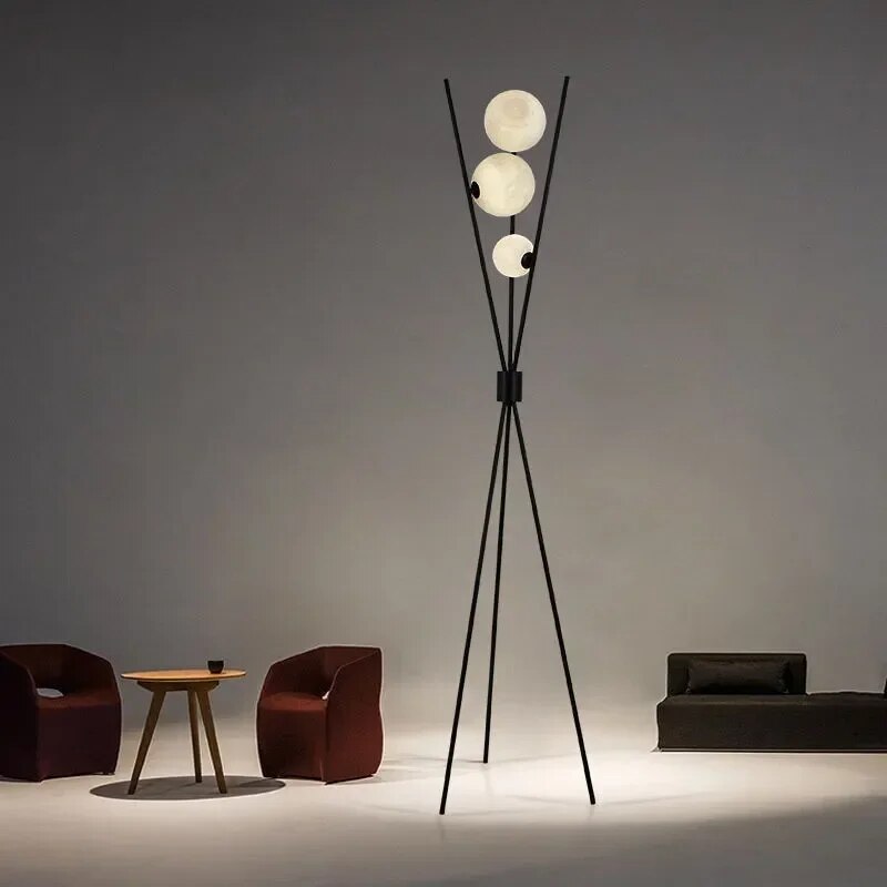 LED Moonlamp Table Floor Modern Living Room Lighting