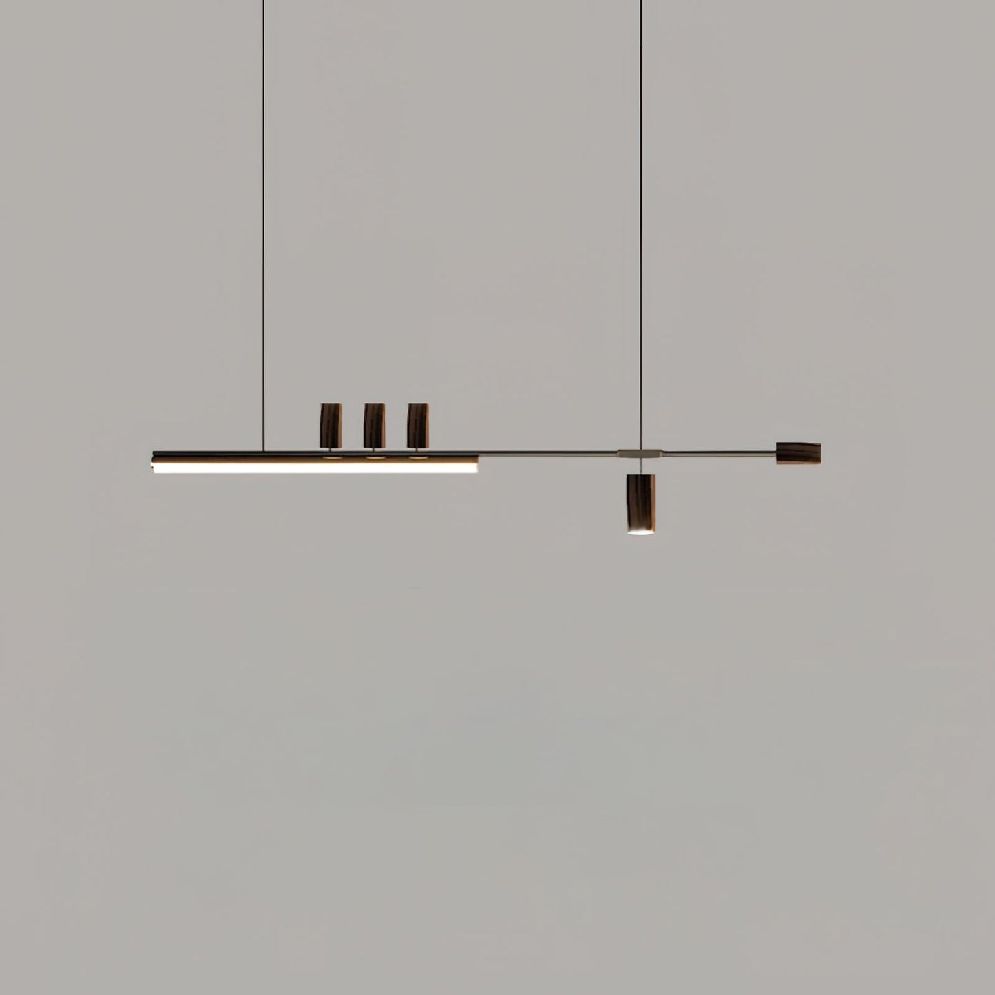 LED Pendant Light Nordic-Inspired Sleek Design - Adjustable Wire - Warm & Cool Light Options