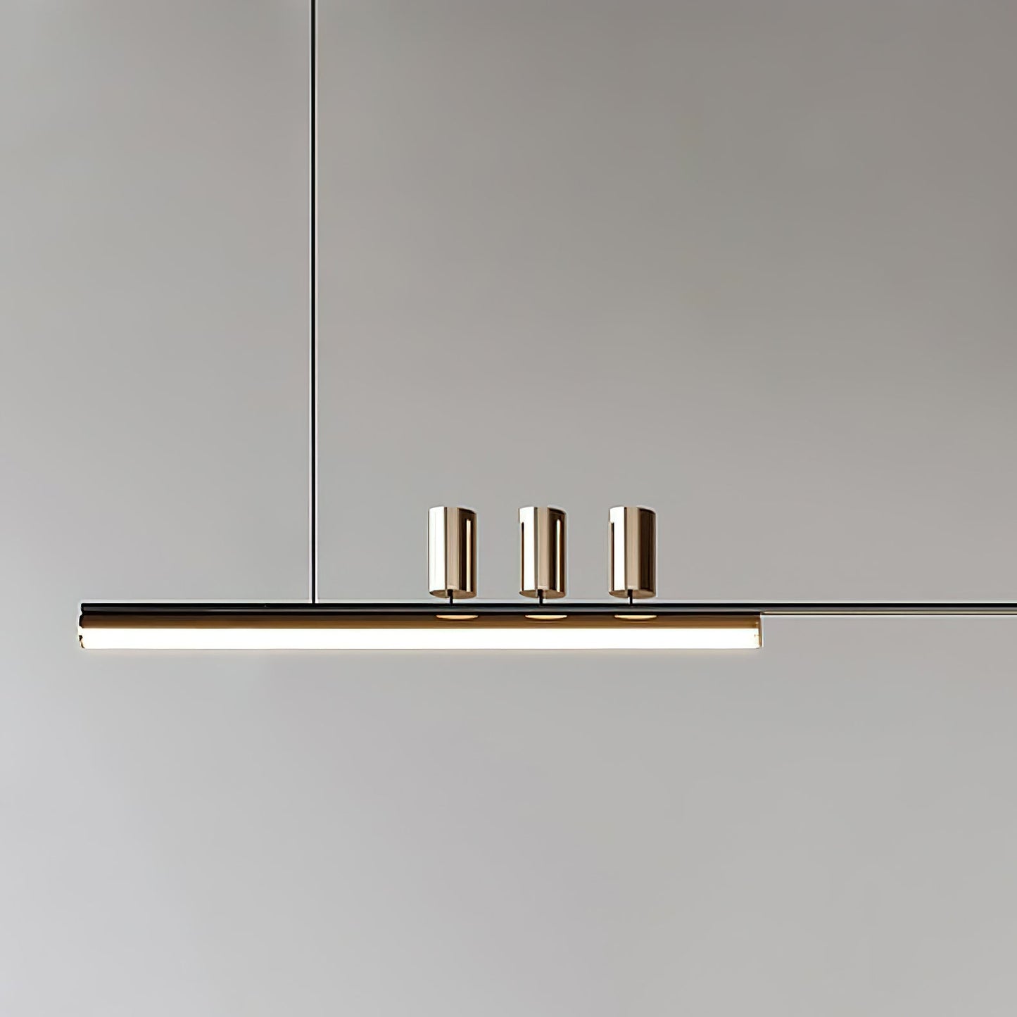 LED Pendant Light Nordic-Inspired Sleek Design - Adjustable Wire - Warm & Cool Light Options