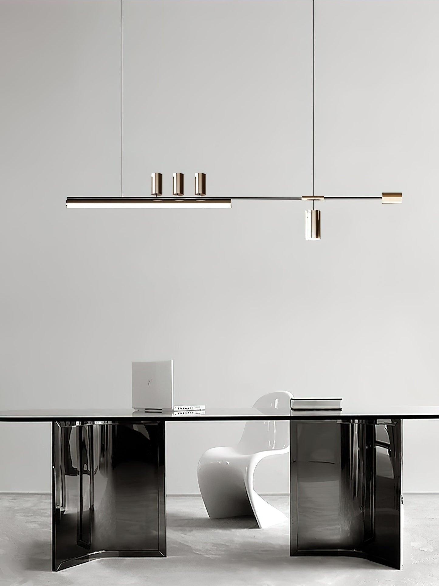 LED Pendant Light Nordic-Inspired Sleek Design - Adjustable Wire - Warm & Cool Light Options