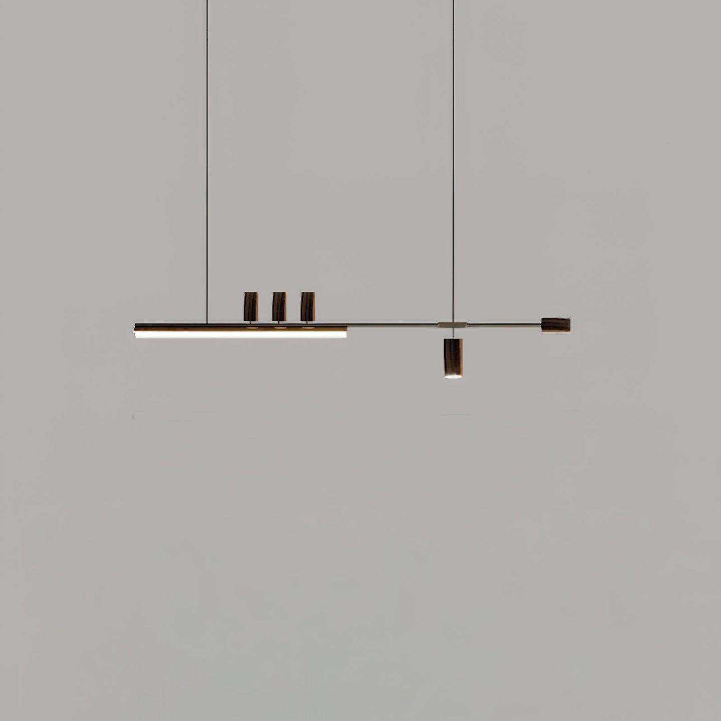 LED Pendant Light Nordic-Inspired Sleek Design - Adjustable Wire - Warm & Cool Light Options