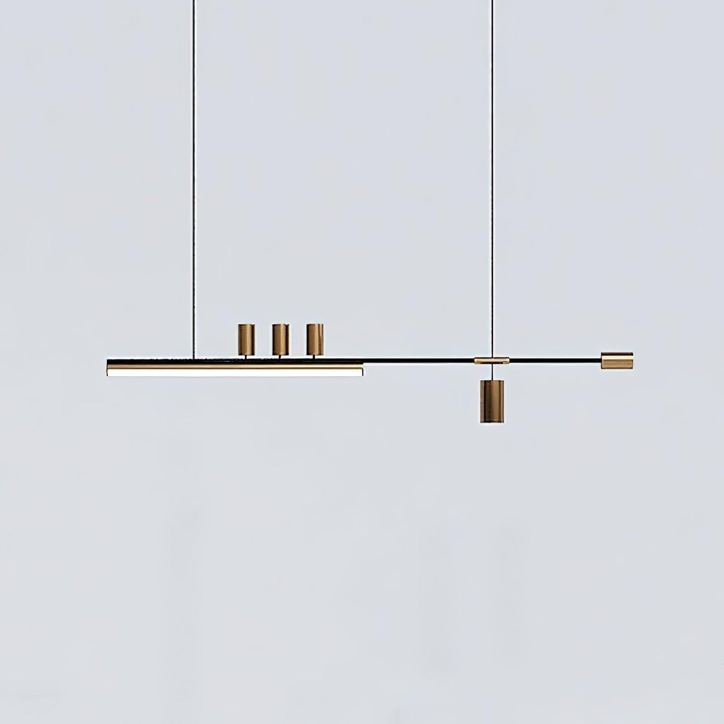 LED Pendant Light Nordic-Inspired Sleek Design - Adjustable Wire - Warm & Cool Light Options