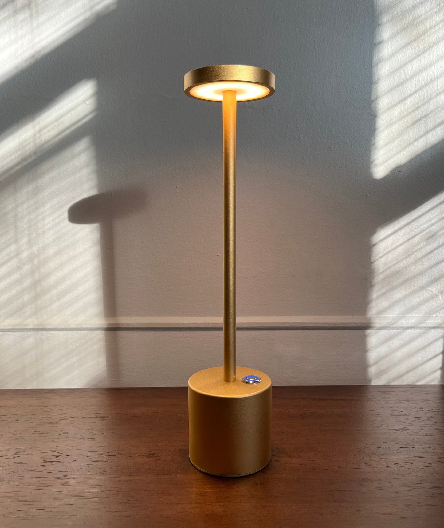 LED Portable Table Lamp with Resilient Design