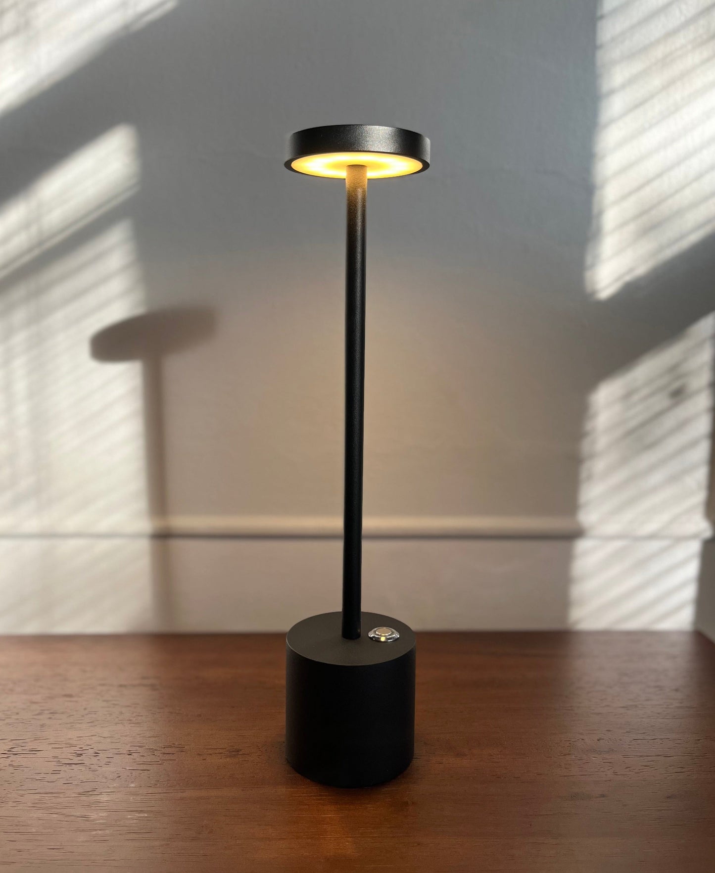 LED Portable Table Lamp with Resilient Design