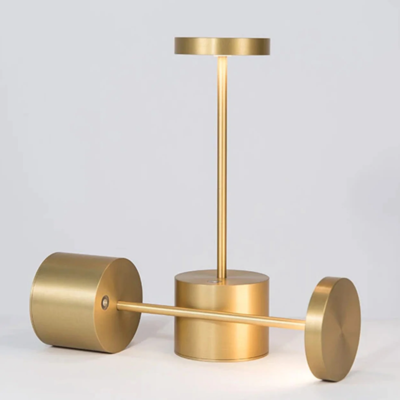 LED Portable Table Lamp with Resilient Design