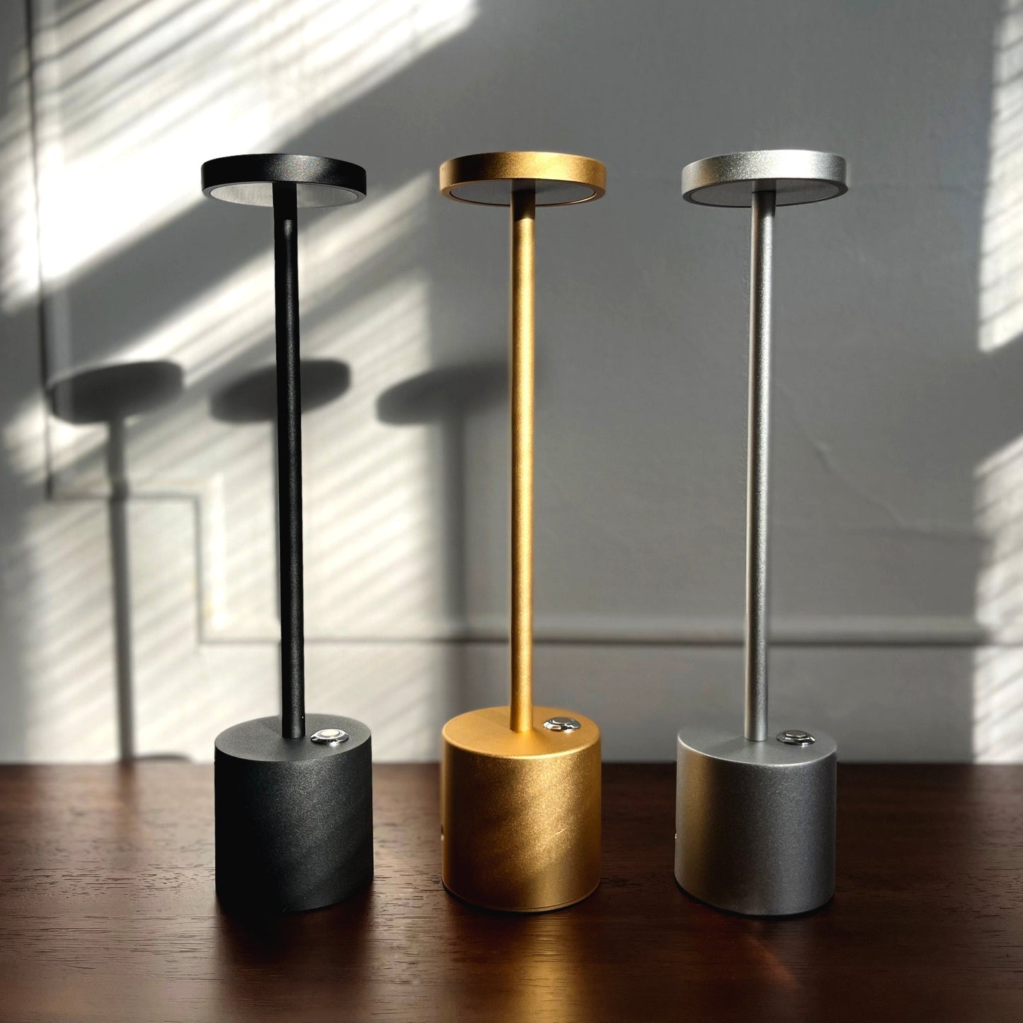 LED Portable Table Lamp with Resilient Design
