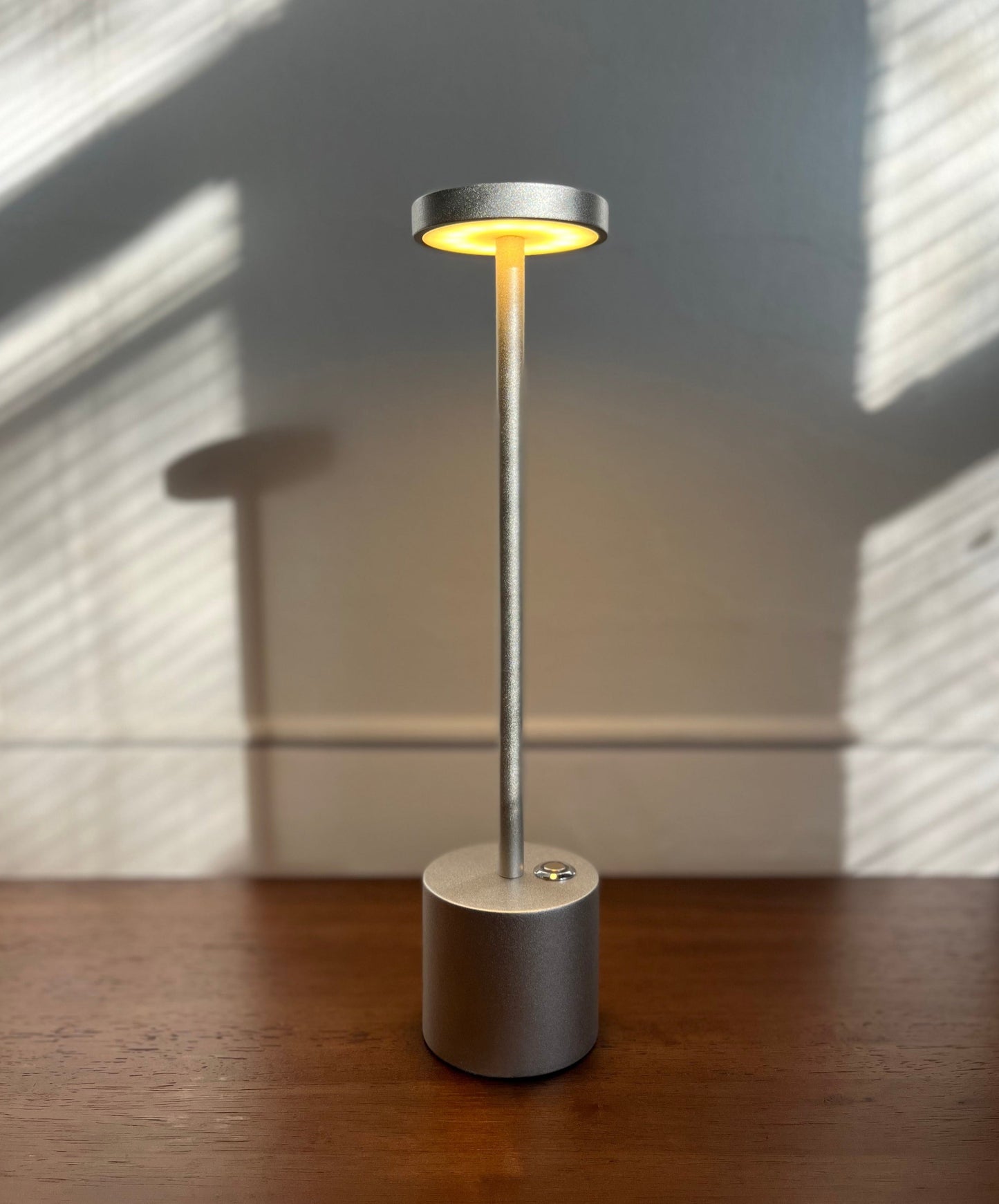 LED Portable Table Lamp with Resilient Design
