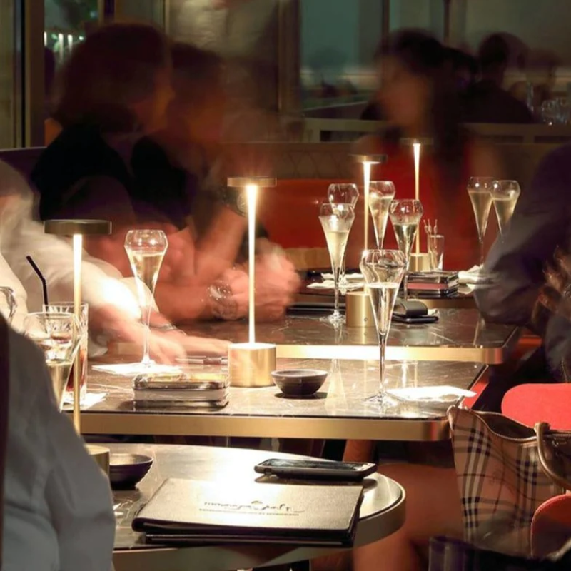 LED Portable Table Lamp with Resilient Design